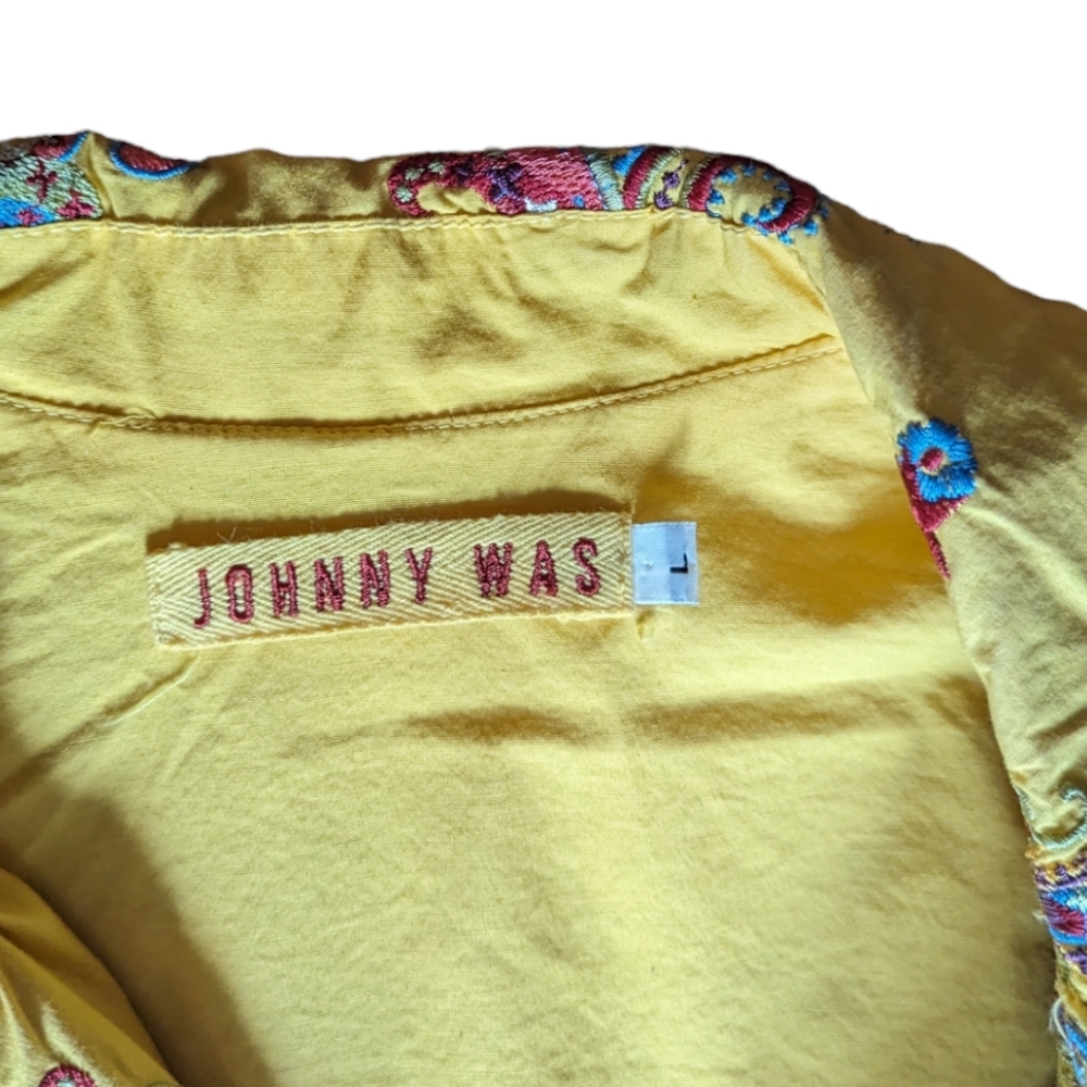 Paisley Yellow Women's Jacket - Picture 7 of 14